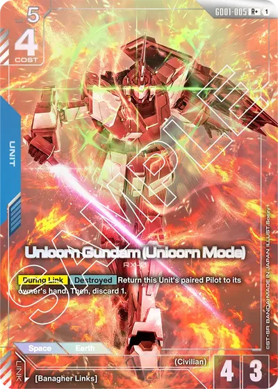 Unicorn Gundam (Unicorn Mode)