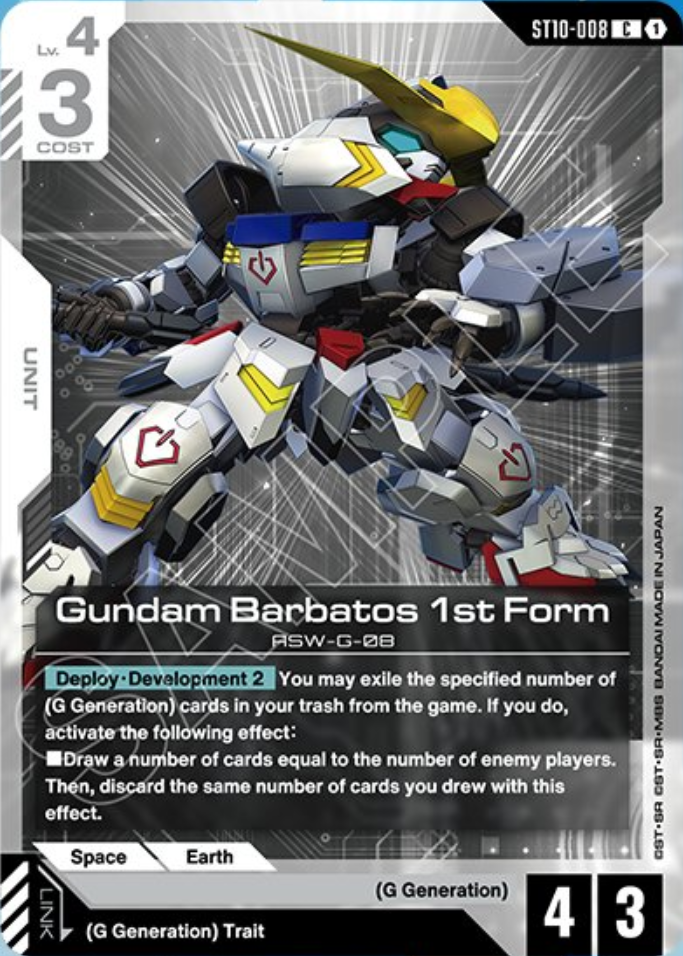 Gundam Barbatos 1st Form