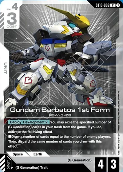 Gundam Barbatos 1st Form