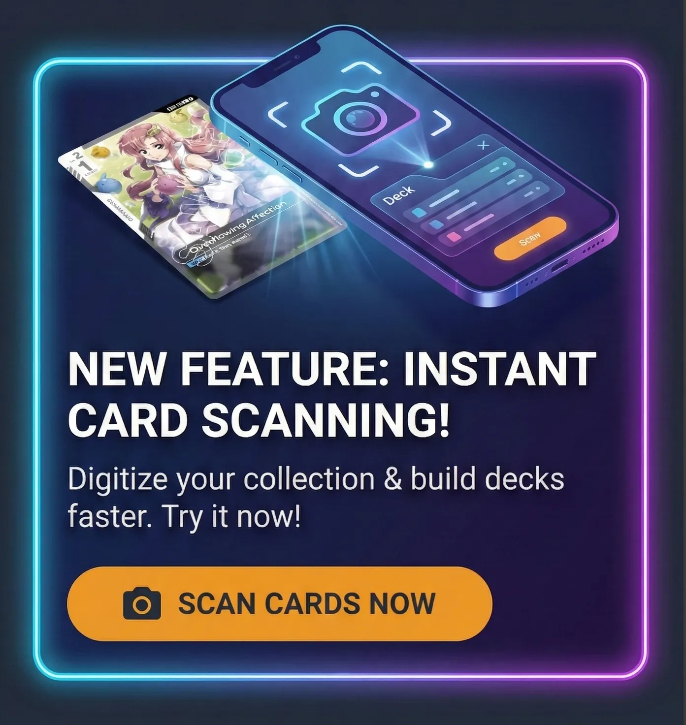 Instant Card Scanning